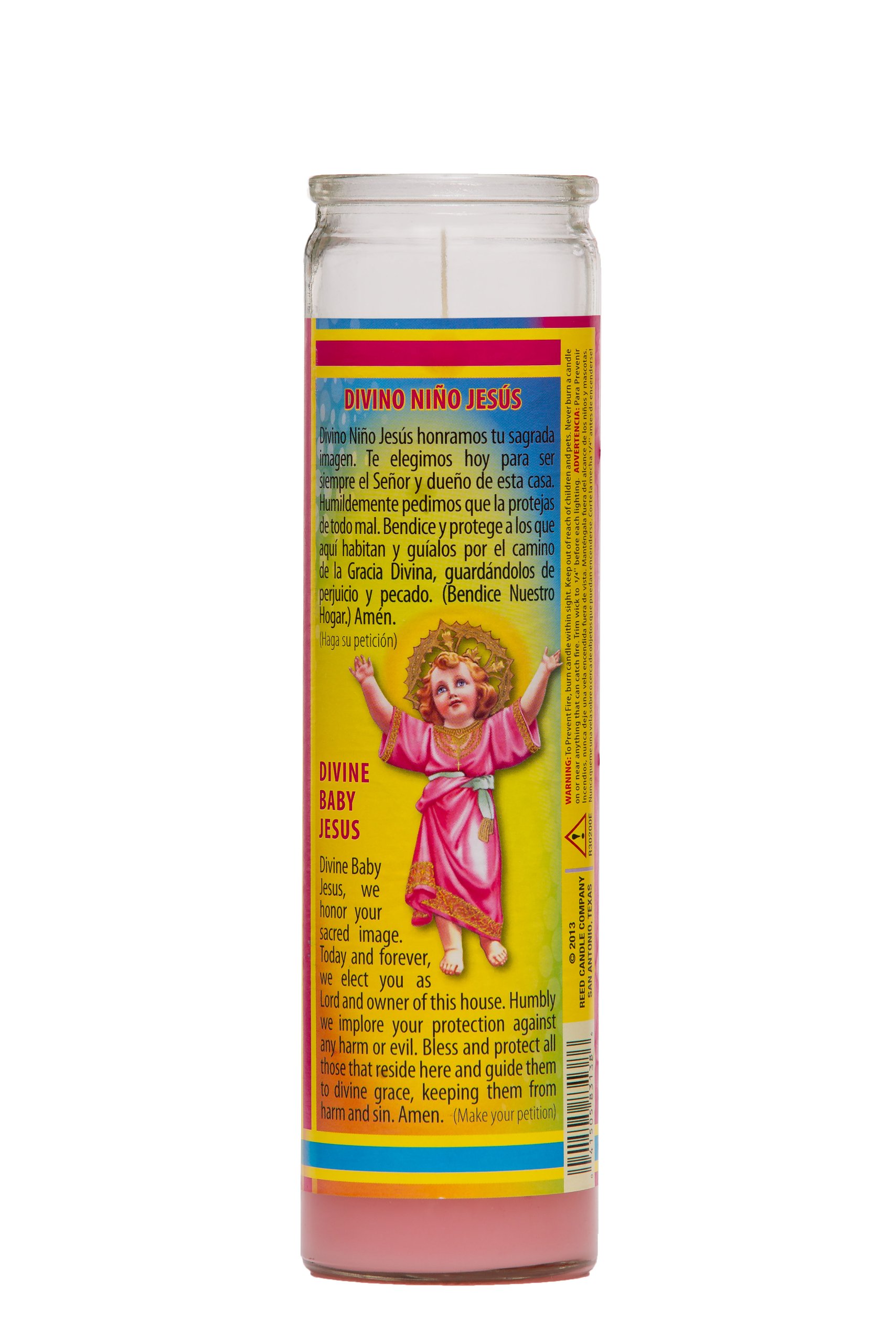 Divino Nino Jesus Religious Prayer Candle / Divino Nino Jesus